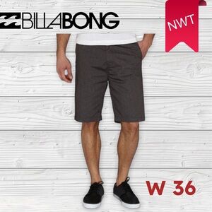 🆕🏷️ *NWT* BILLABONG | W36 | Men’s Carter cargo Shorts charcoal